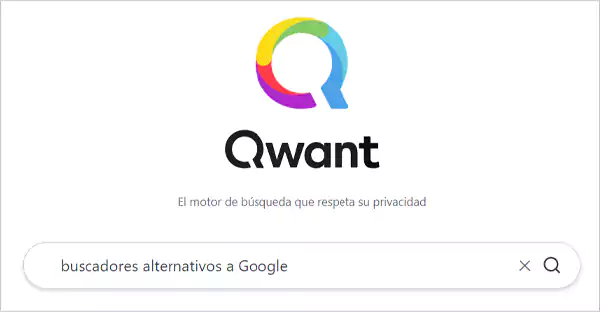 Qwant Homepage