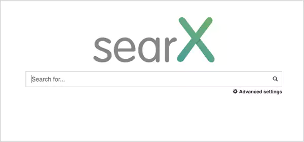 Searx Homepage