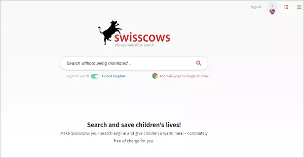 Swisscows Homepage