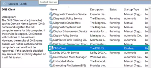 Select DNS Client