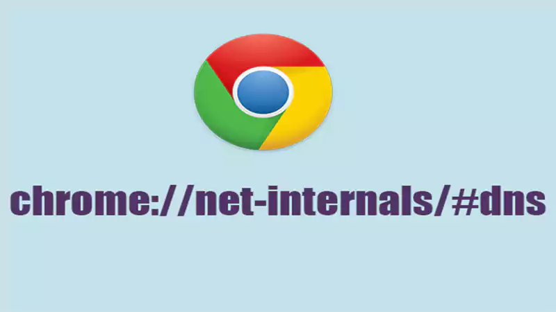 d-Chrome net internals DNS